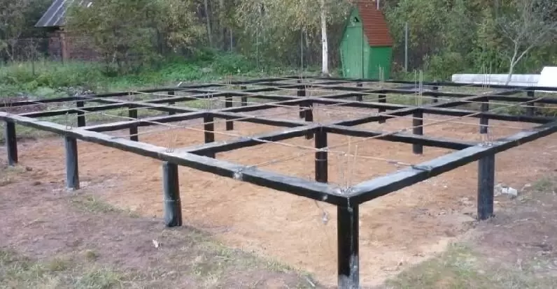 Монтаж монолитной плиты