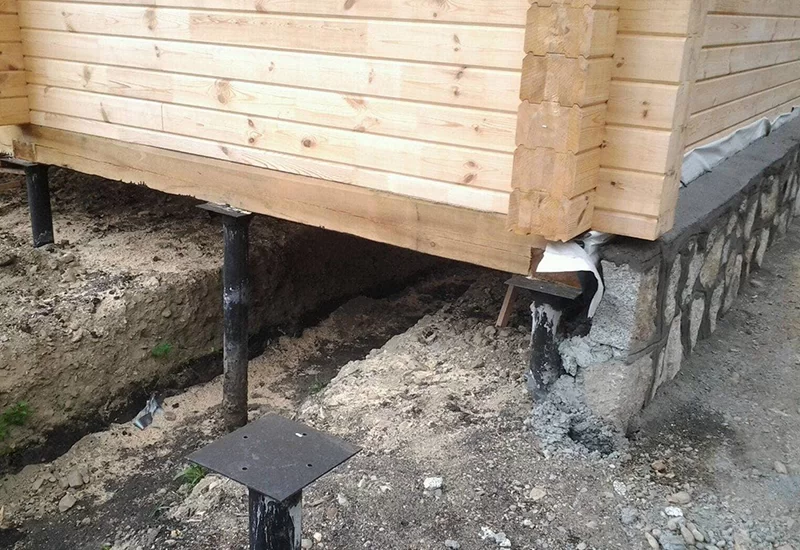 Коттеджный поселок на винтовых сваях 2