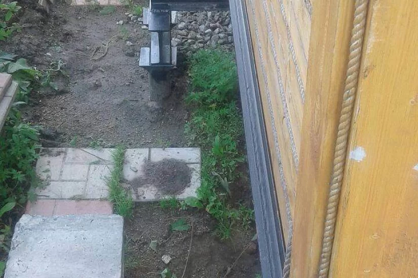 Реконструкция фундамента дома 5,8х6 м