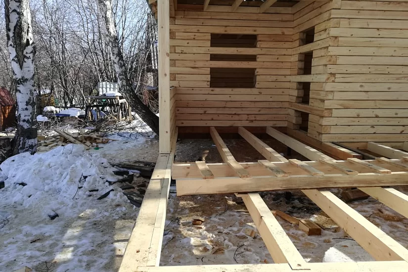 Дом из бруса 6х12 м