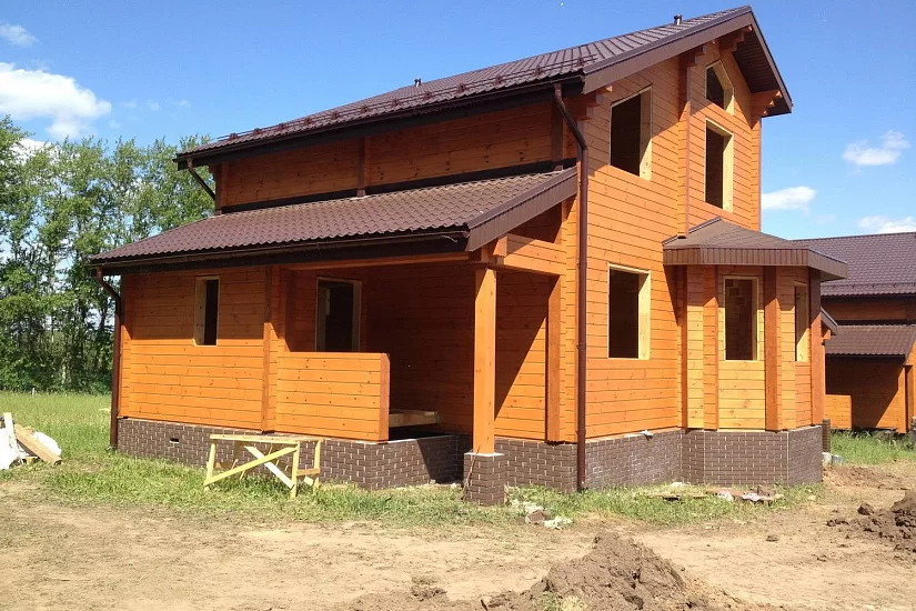 Дом из бруса 8х15 м