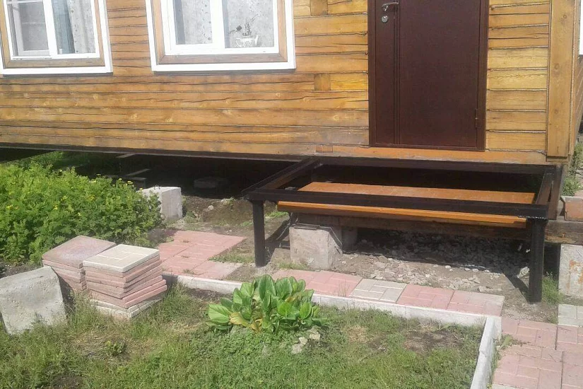 Реконструкция фундамента дома 5,8х6 м