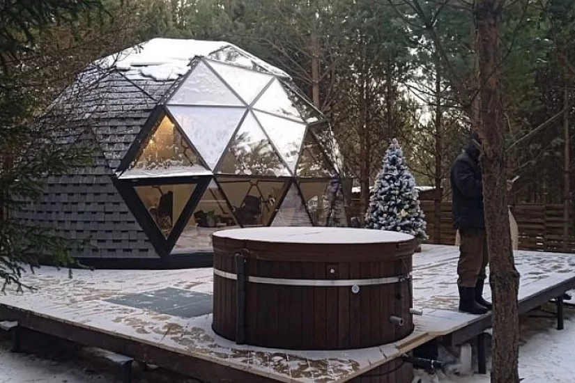 Дом из металлокаркаса 7х11 м