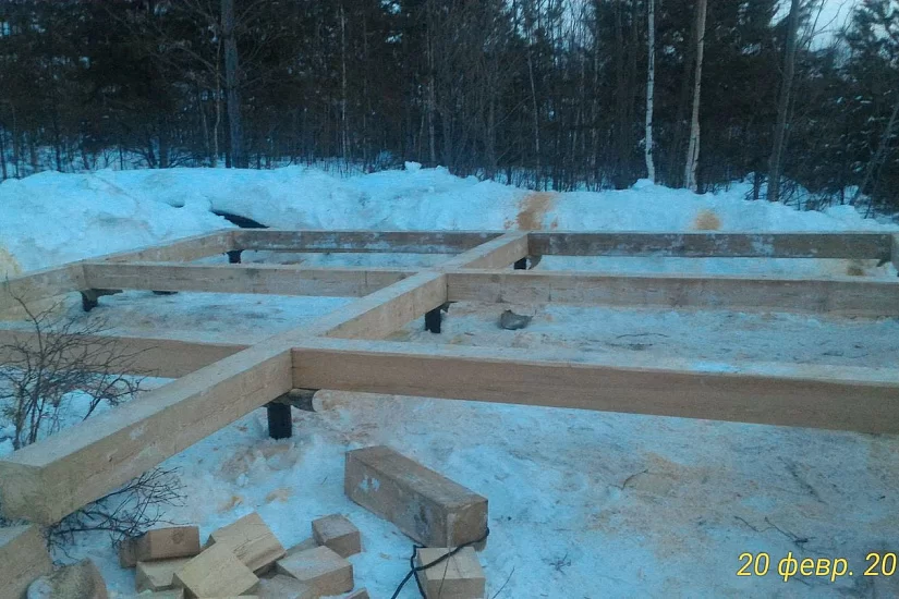 Баня из бруса 4х6 м