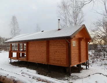 Баня из бруса 5х10 м