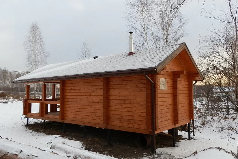 Баня из бруса 5х10 м
