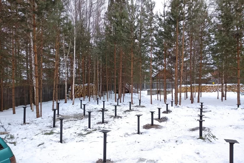 Дом из бруса 11х13 м