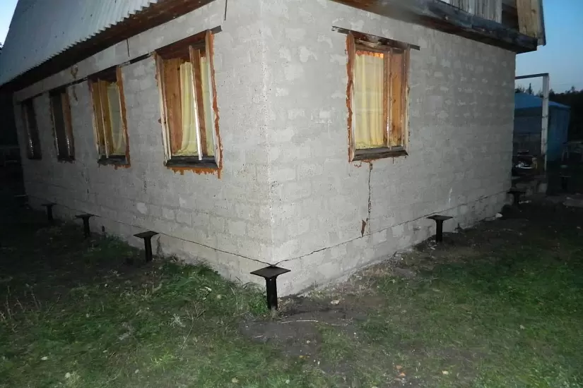 Реконструкция фундамента дома 5х7 м