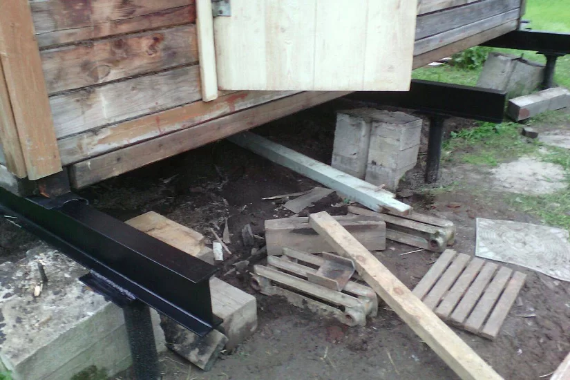Реконструкция фундамента дома 6х6 м