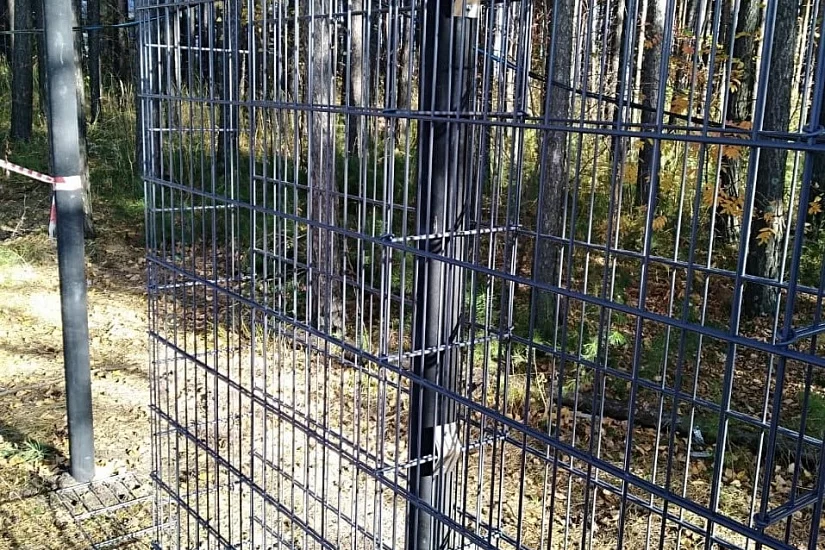 Ограждение длиной  144 пог. м