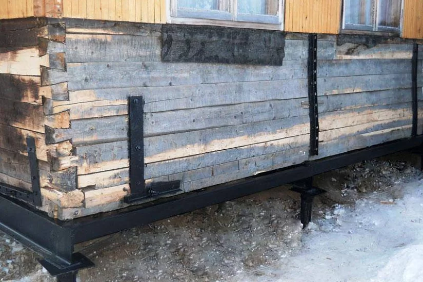 Реконструкция фундамента дома 8х8 м